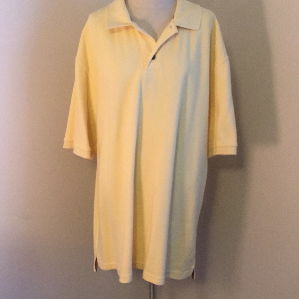 Yellow Solid Polo - image 1